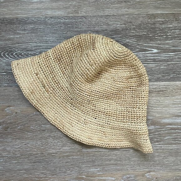 Wyeth Straw Bucket Hat - Picture 2 of 3